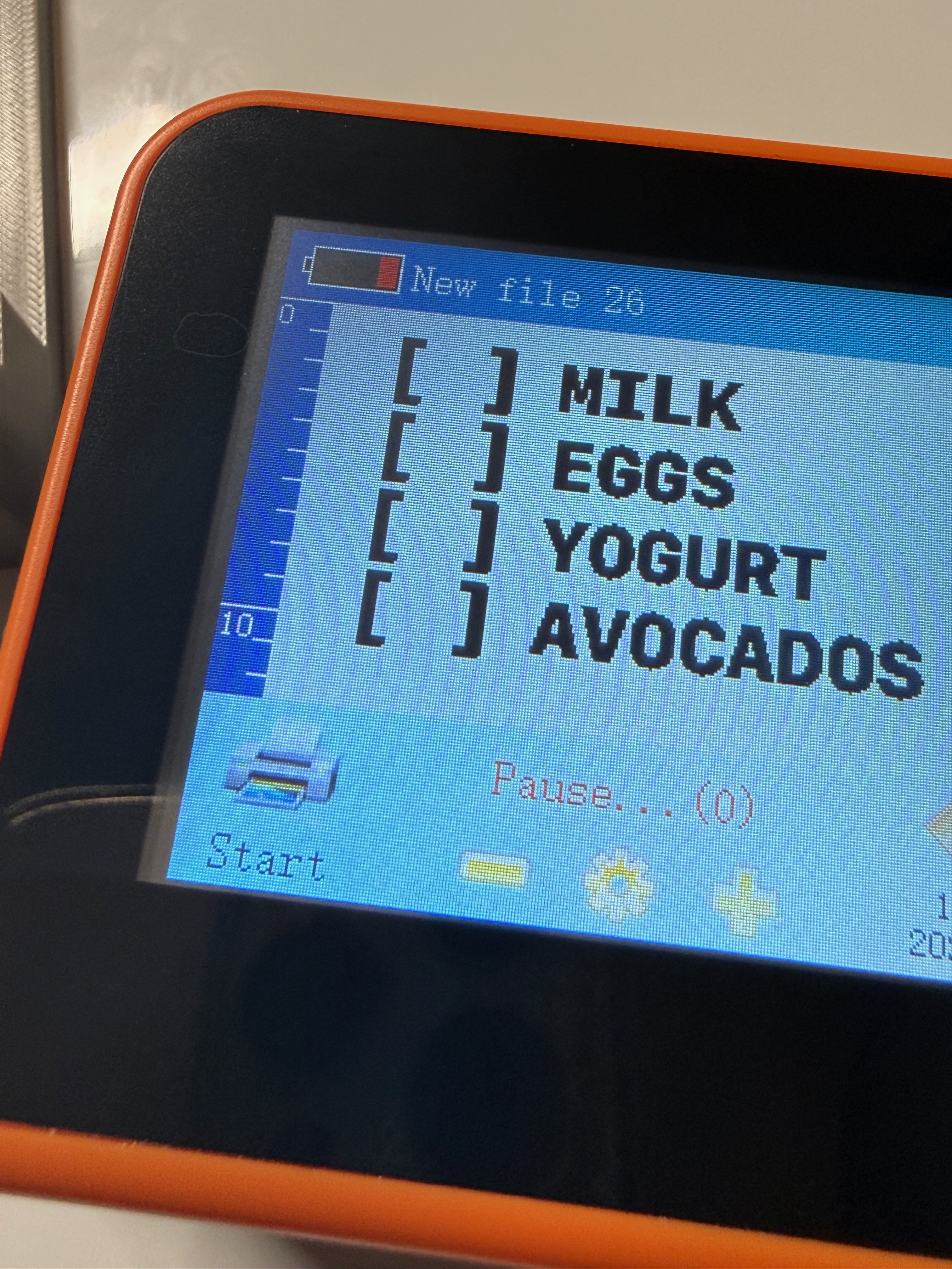 Print-ready mode