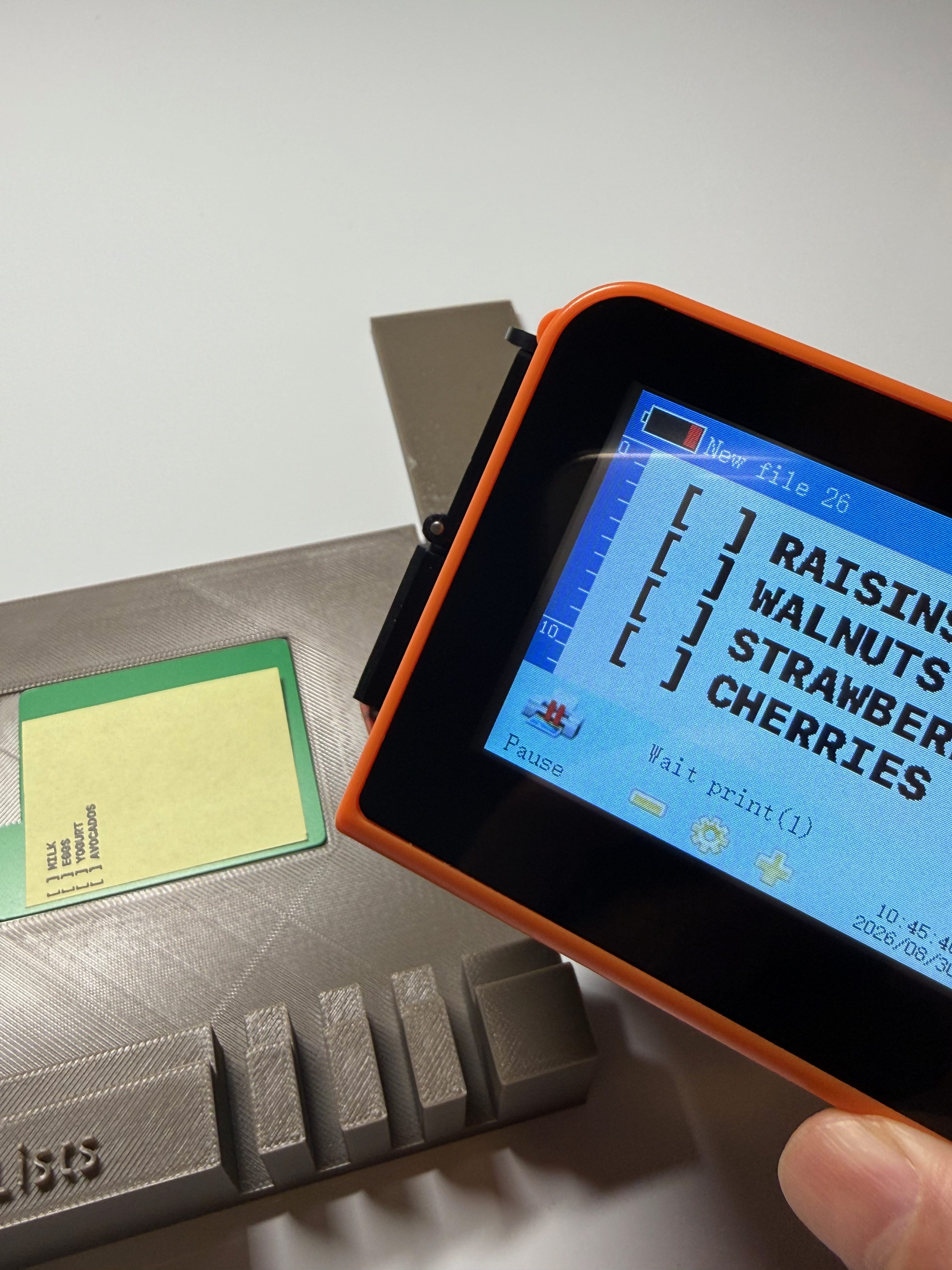 Your second List segment is now on your printer.