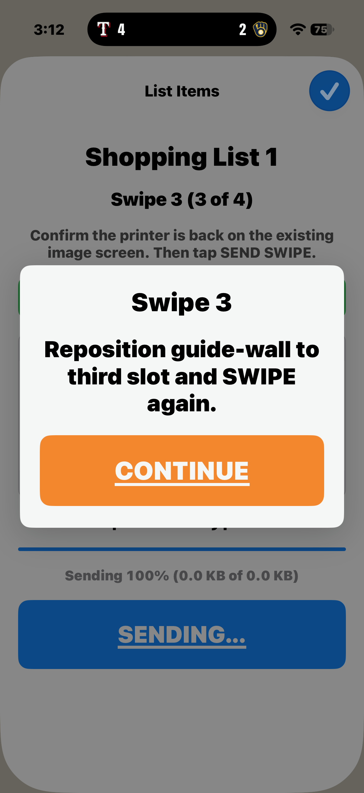 Move the guide-wall to Slot 3.