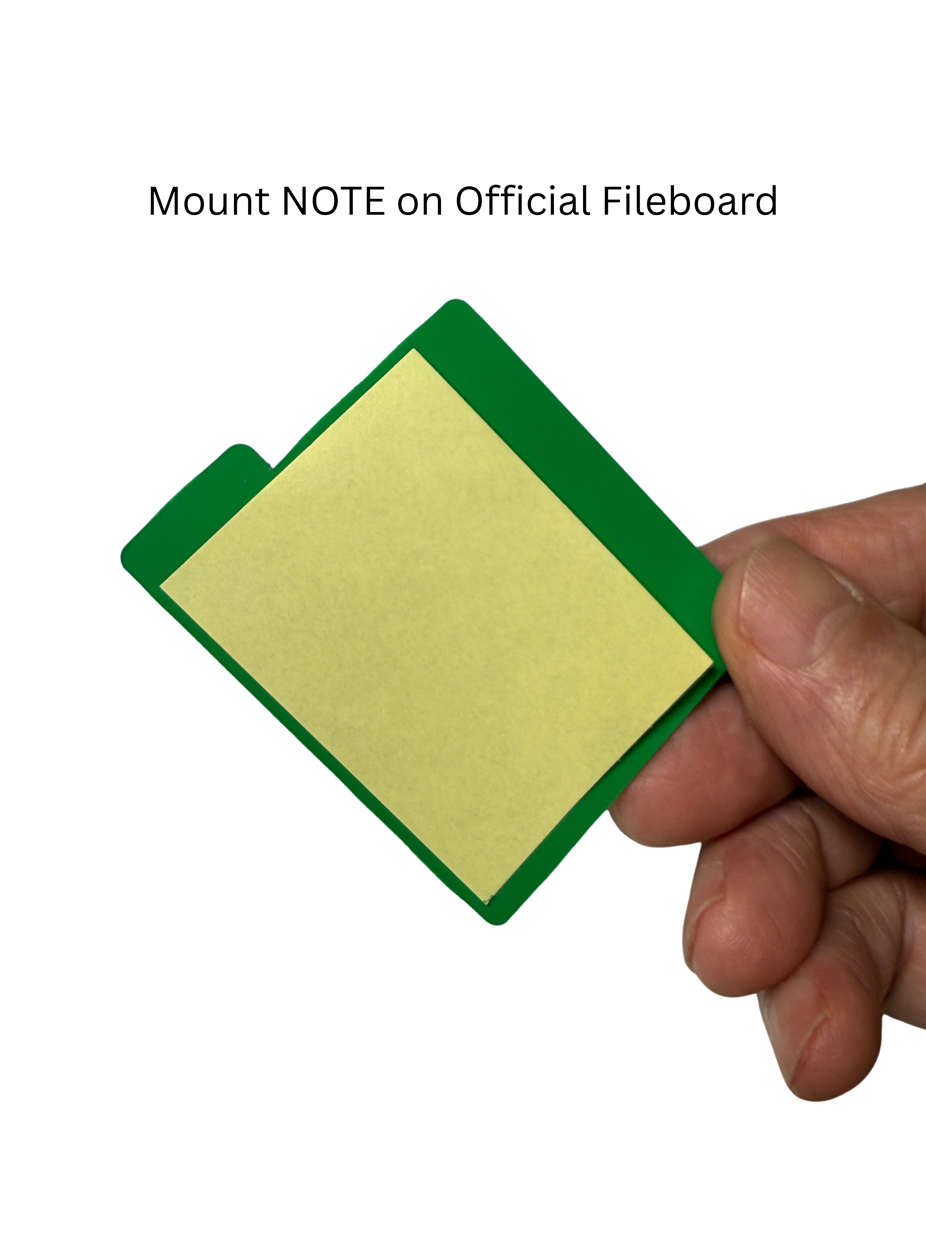 Mount NOTE on Official Fileboard